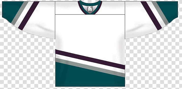 Hockey jersey Anaheim Ducks National Hockey League T-shirt, T-shirt transparent background PNG clipart