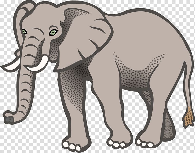 Asian elephant African elephant , elefant transparent background PNG clipart