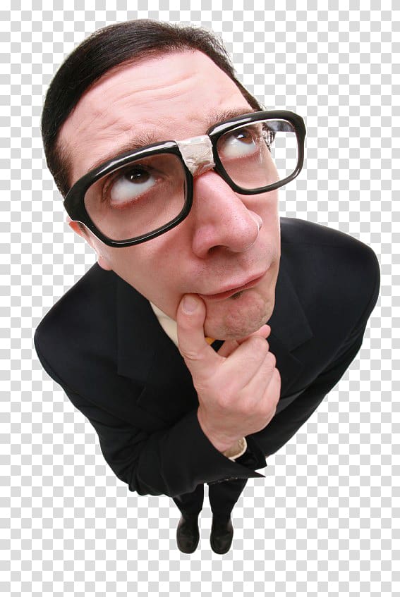 Humour Person Thought, thinking man transparent background PNG clipart