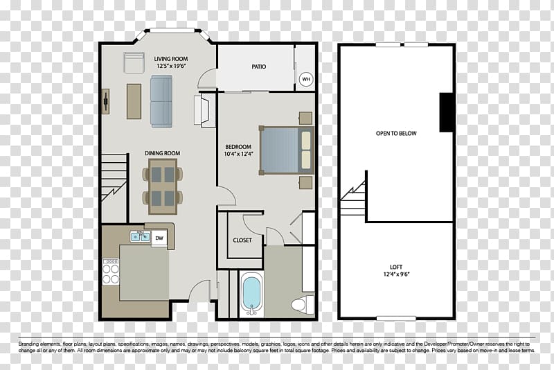 Alessio Apartments Floor plan Loft, park plan transparent background PNG clipart