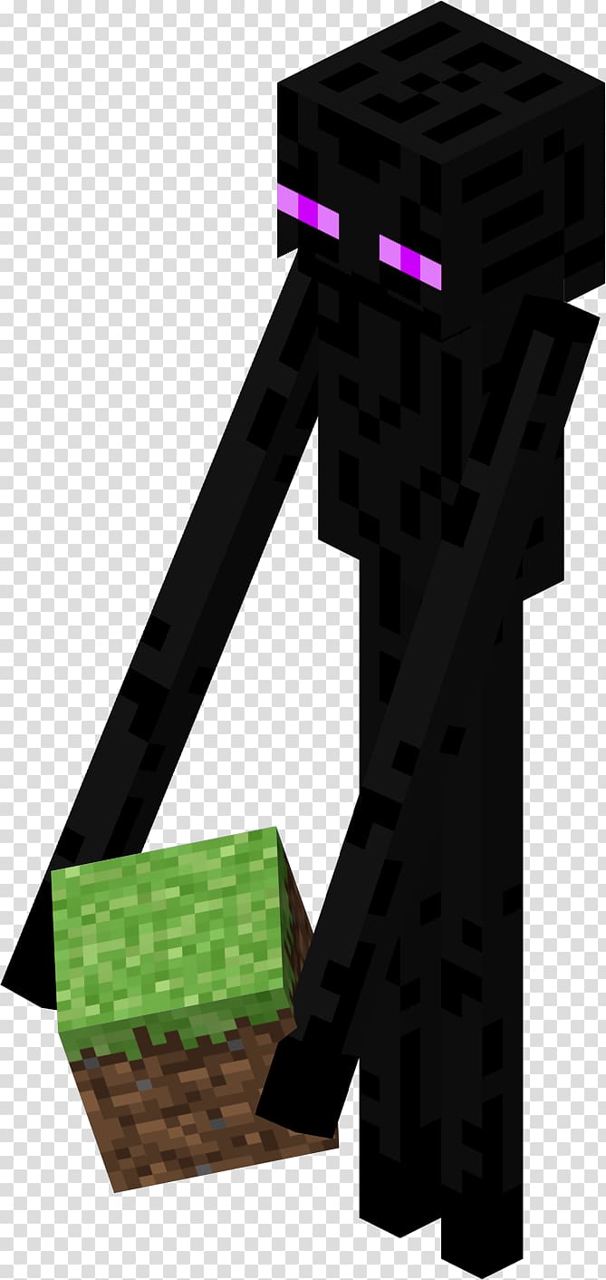 Minecraft Slender character , Minecraft: Story Mode Enderman Mob Video game, Minecraft Enderman transparent background PNG clipart