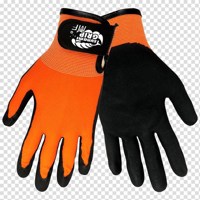 Cycling glove Schutzhandschuh Nitrile High-visibility clothing, safety vest transparent background PNG clipart