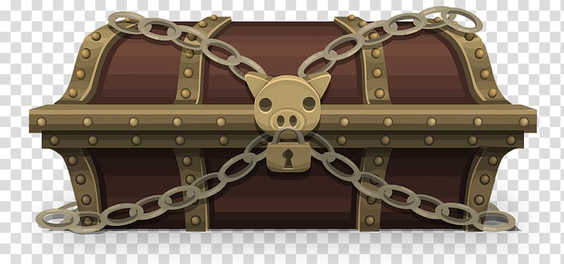 Buried treasure Lock Chest , Treasure Chest transparent background PNG clipart