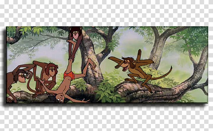 Mowgli The Jungle Book The Second Jungle Book King Louie Akela, libro de la selva transparent background PNG clipart