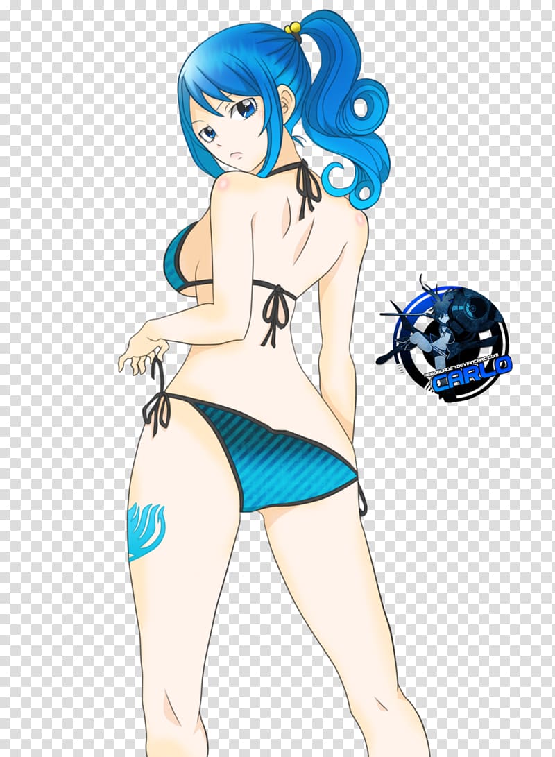 Juvia Lockser Swimsuit Bikini Clothing Fairy Tail, fairy tail transparent b...