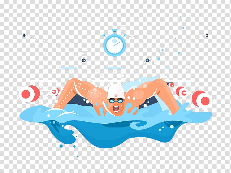 Cartoon , Swim transparent background PNG clipart
