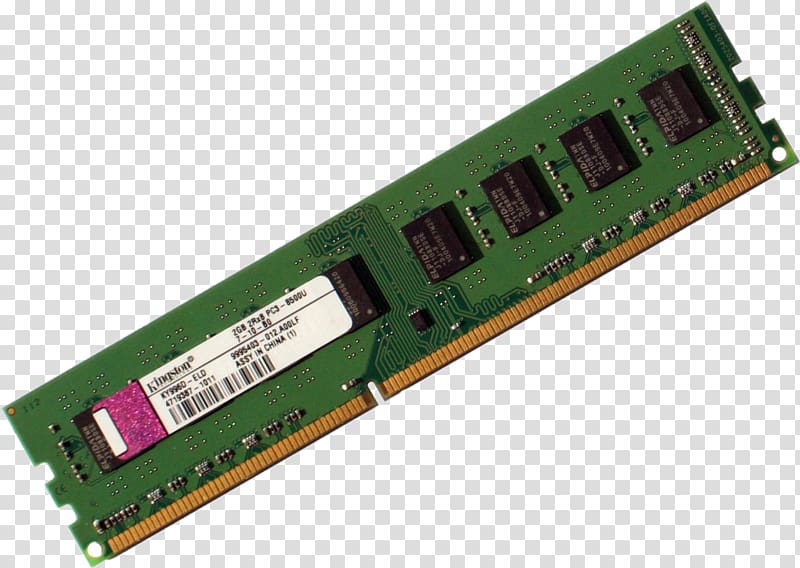 DDR3 SDRAM Kingston ValueRAM, DIMM 240-pin Computer data storage, others transparent background PNG clipart