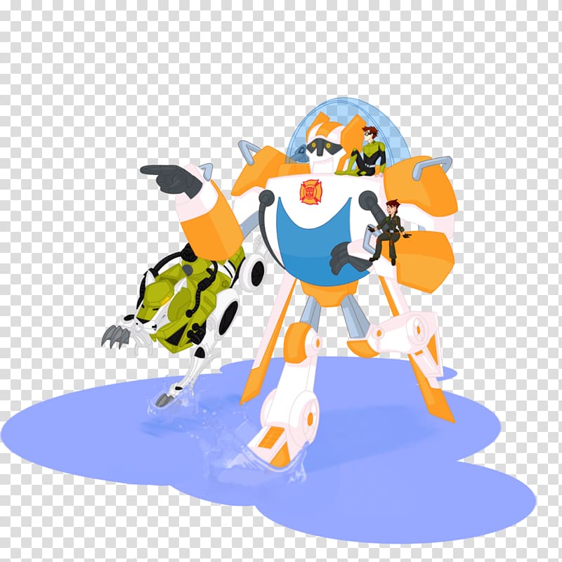 Robot Work of art Artist, transformers rescue bots cartoon transparent background PNG clipart