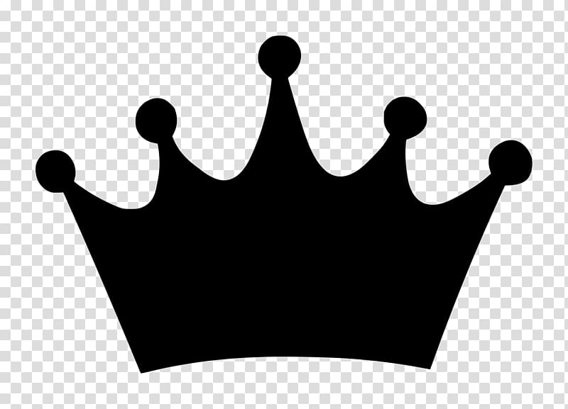 king crown logo black and white