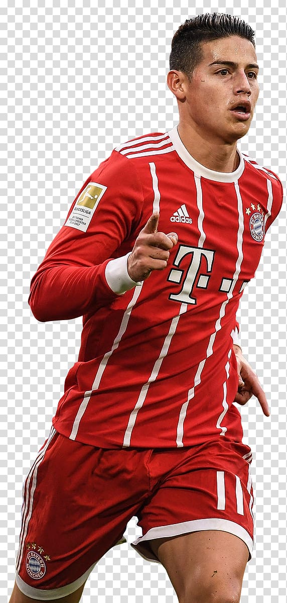 James Rodríguez FC Bayern Munich Real Madrid C.F. Bundesliga Football player, football transparent background PNG clipart