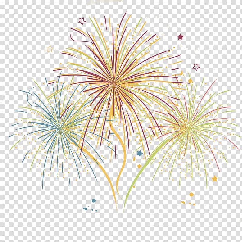 Adobe Fireworks Painting Art, Festival fireworks material transparent background PNG clipart