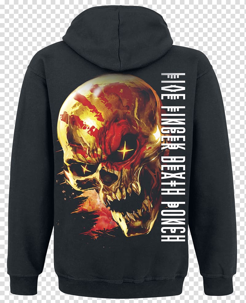 T-shirt Hoodie Five Finger Death Punch And Justice for None A Decade of Destruction, T-shirt transparent background PNG clipart