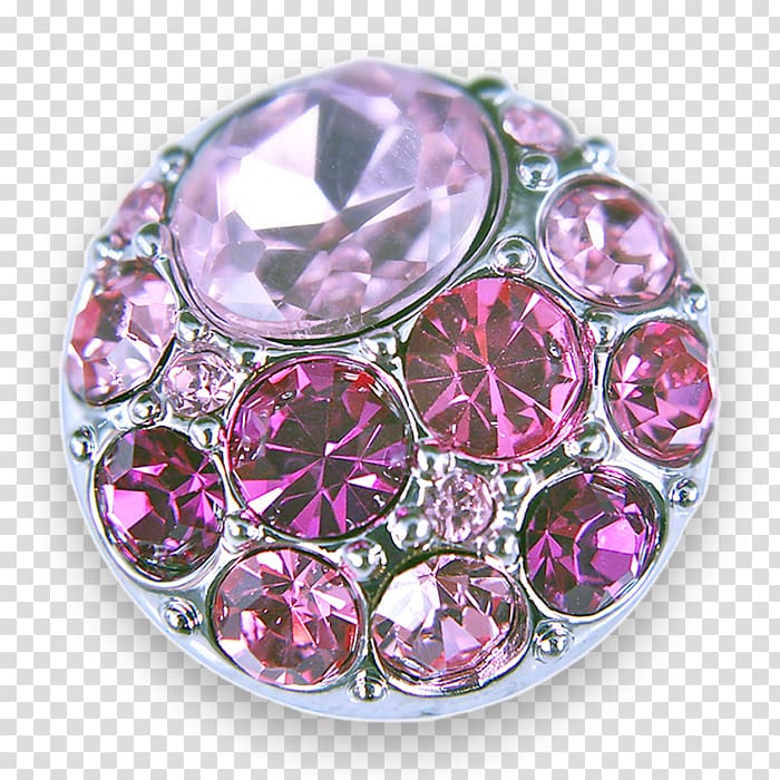 Amethyst Purple Brooch Body Jewellery Bead, purple transparent background PNG clipart
