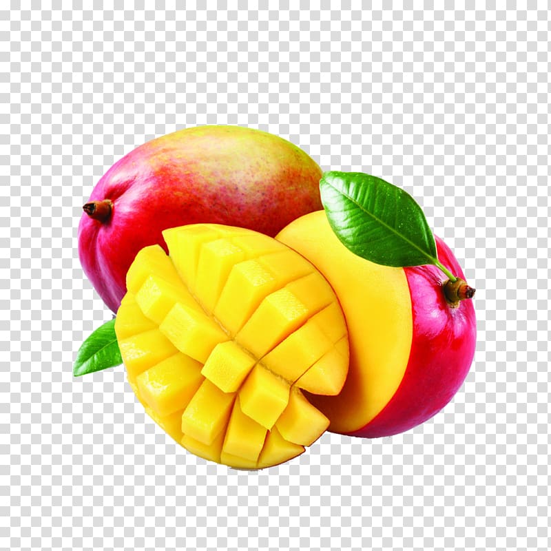 slice of apple mango illustration, Juice Mango Fruit Flavor Taste, fruit transparent background PNG clipart