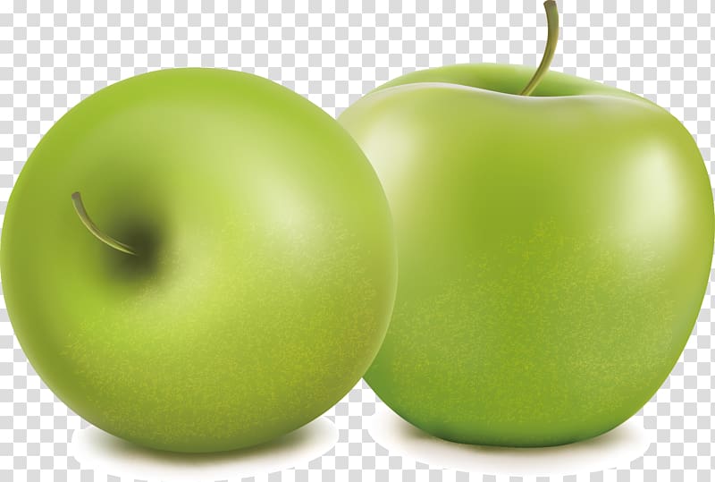 Apple Granny Smith, The green apple fruit material transparent background PNG clipart