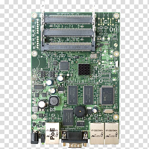 MikroTik RouterBOARD Mini PCI Ethernet, mikrotik transparent background PNG clipart