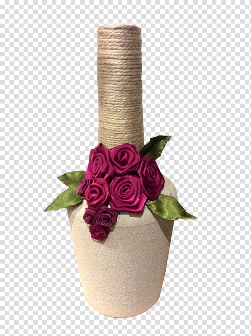 Wine Glass bottle Jar, Rose Vase transparent background PNG clipart