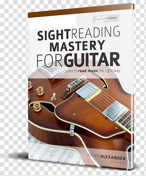 Sight Reading Mastery for Guitar Acoustic guitar Product Sight-reading, book fundamental rights transparent background PNG clipart