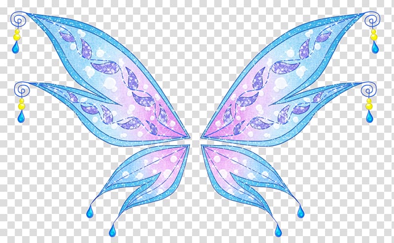 Tecna Winx Club: Believix in You Bloom Musa Flora, wings transparent background PNG clipart