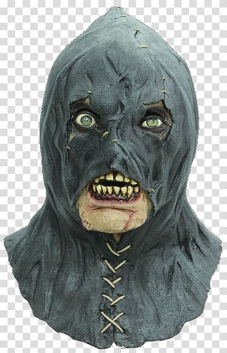 Mask Halloween costume Hood Executioner, mask transparent background PNG clipart