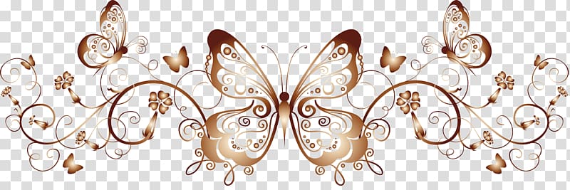 Butterfly Black and white , elements transparent background PNG clipart