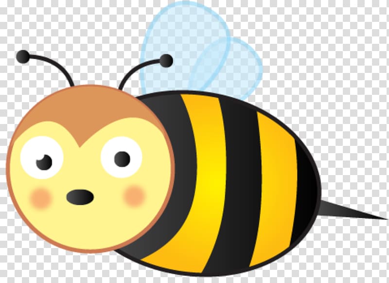 Honey bee Hornet Apitoxin, Lovely bee transparent background PNG clipart