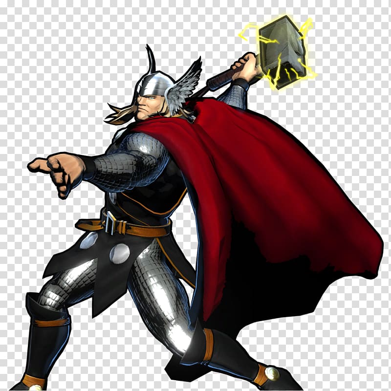 Marvel vs. Capcom 3: Fate of Two Worlds Ultimate Marvel vs. Capcom 3 Marvel vs. Capcom: Clash of Super Heroes Thor Captain America, Thor transparent background PNG clipart