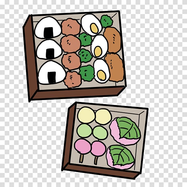 Karaage Bento Onigiri Fried shrimp Food, hanami transparent background PNG clipart