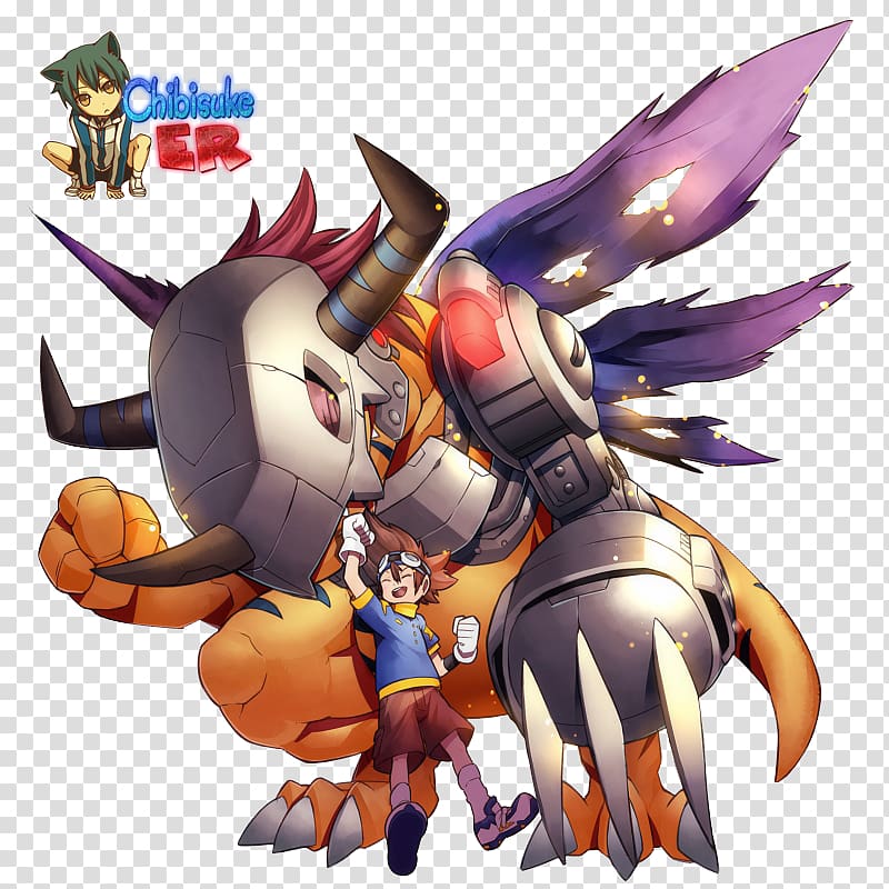 Agumon MetalGreymon Tai Kamiya Digimon World Digimon Rumble Arena 2, digimon transparent background PNG clipart