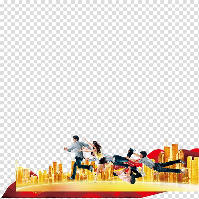 Gold City Elements transparent background PNG clipart