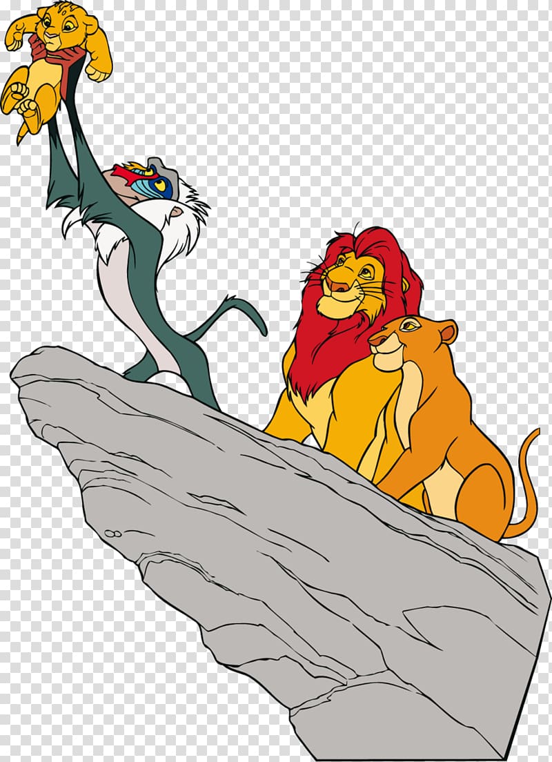 The Lion King move still screenshot, Simba Nala Mufasa Sarabi , the lion king transparent background PNG clipart
