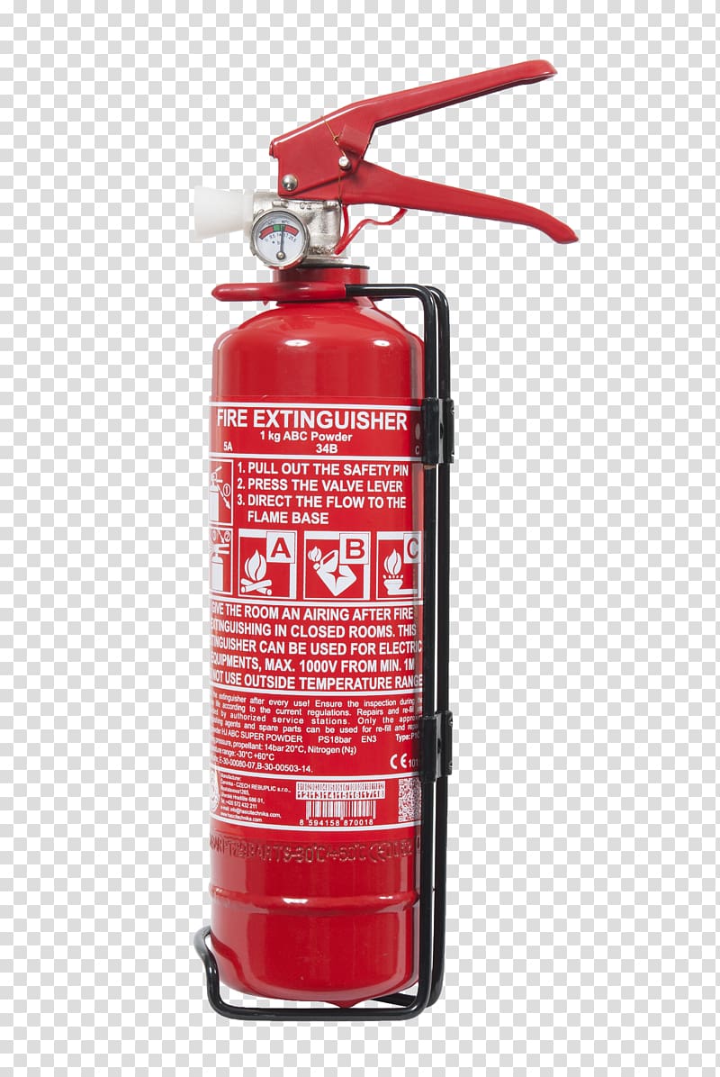 Fire Extinguishers Conflagration Powder Fire class, extinguisher transparent background PNG clipart