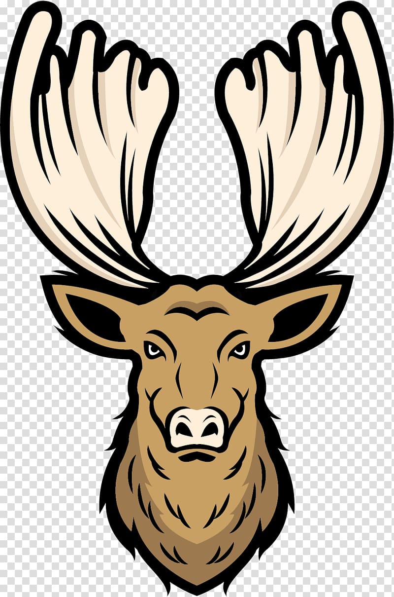 moose head clip art