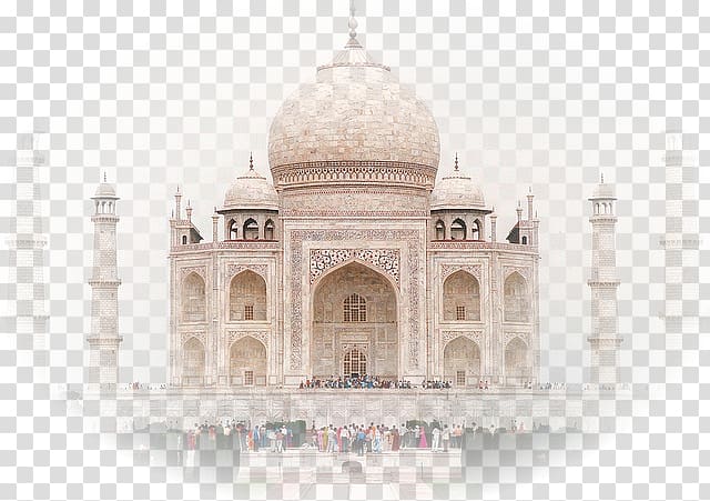 Taj Mahal Tourism Travel Mughal architecture Landmark, taj mahal transparent background PNG clipart