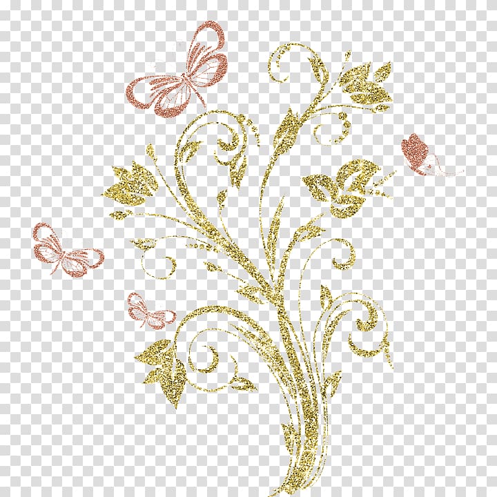 Gold Flower , chinese wedding transparent background PNG clipart