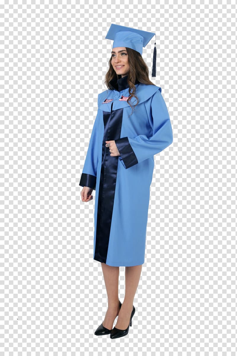 Robe Graduation ceremony Academician Academic dress Doctor of Philosophy, kep transparent background PNG clipart