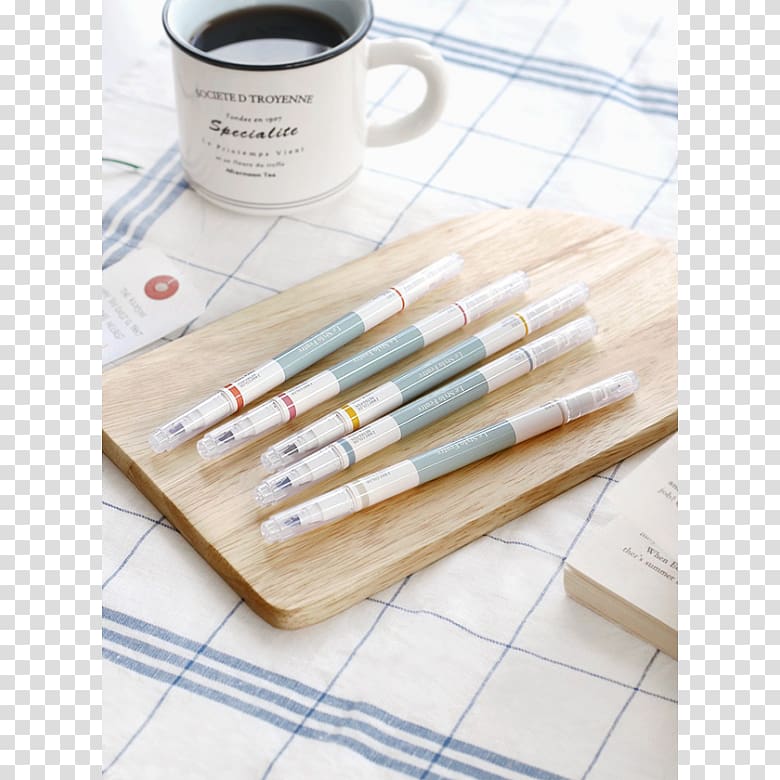 Highlighter Marker pen Stationery Color, Felt Tip Pen transparent background PNG clipart