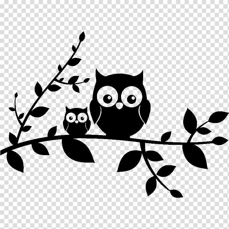 Owl Wall decal Sticker Polyvinyl chloride, owl transparent background PNG clipart