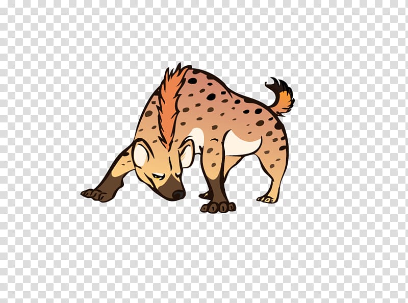 Ed the Hyena Striped hyena , Hyena Art transparent background PNG clipart