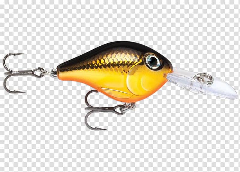 Fishing Baits & Lures Bass fishing Rapala, goldfish transparent background PNG clipart