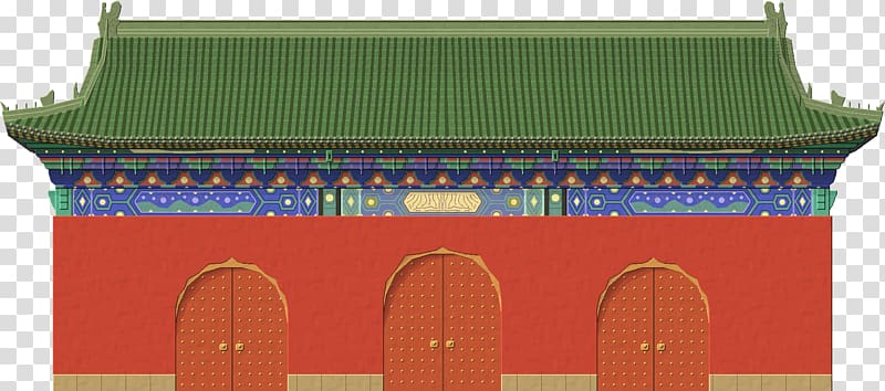 China House Chinese temple, China transparent background PNG clipart