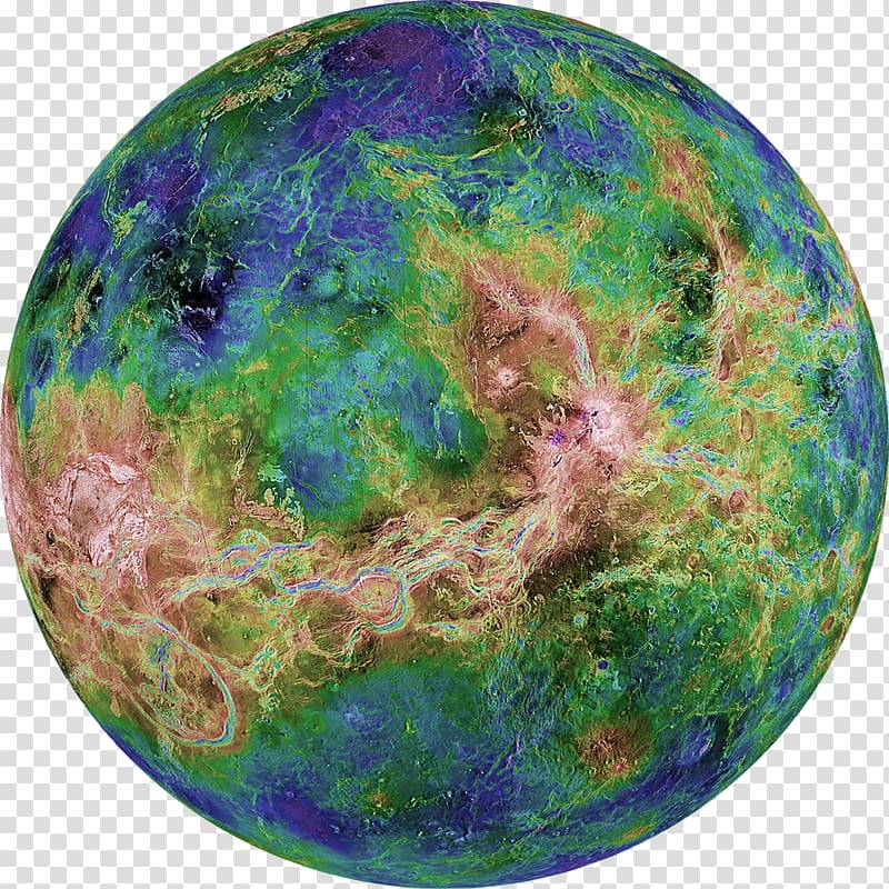 Magellan Pioneer Venus project Planet Surface features of Venus, venus transparent background PNG clipart