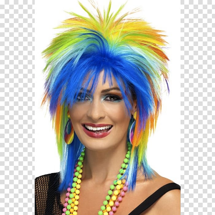 1980s 1970s Wig Costume party, Bazinga transparent background PNG clipart