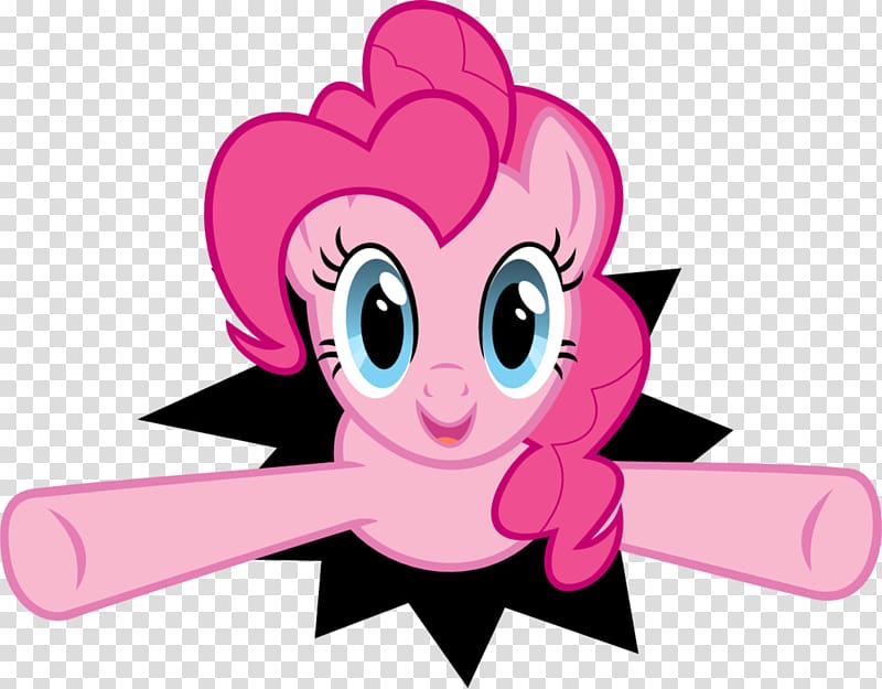 Pinkie Pie Rarity Applejack Rainbow Dash Twilight Sparkle, breaking wall transparent background PNG clipart