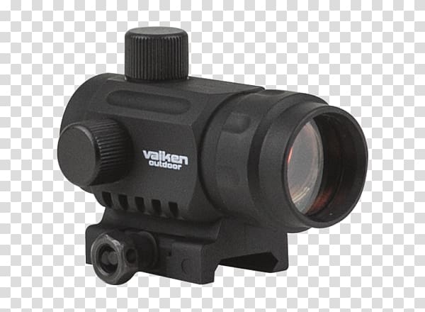 Red dot sight Reflector sight Telescopic sight Military tactics, Red Dot sight transparent background PNG clipart