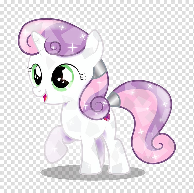 Pony Sweetie Belle Rarity Pinkie Pie Scootaloo, crystallize transparent background PNG clipart