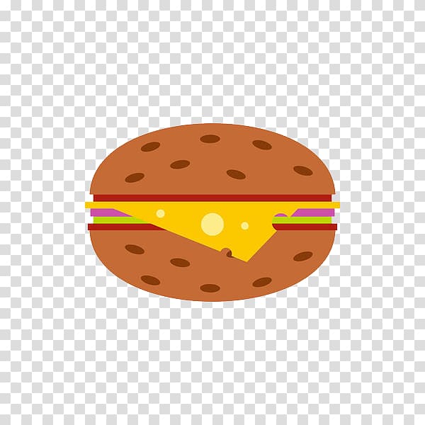 Hamburger Hot dog Cheeseburger Fast food, Spotted Burger transparent background PNG clipart