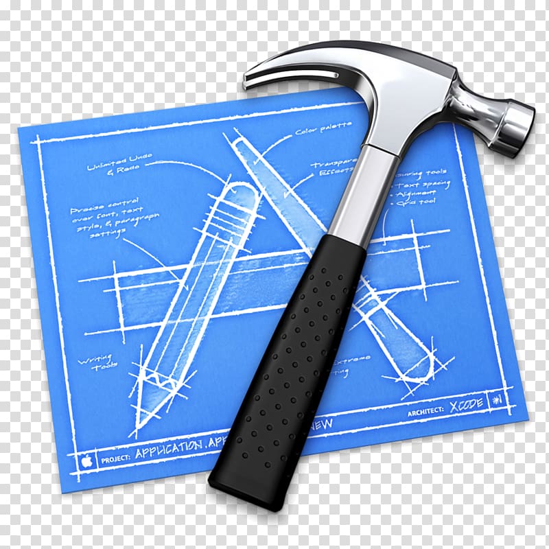Xcode macOS Apple, tools transparent background PNG clipart