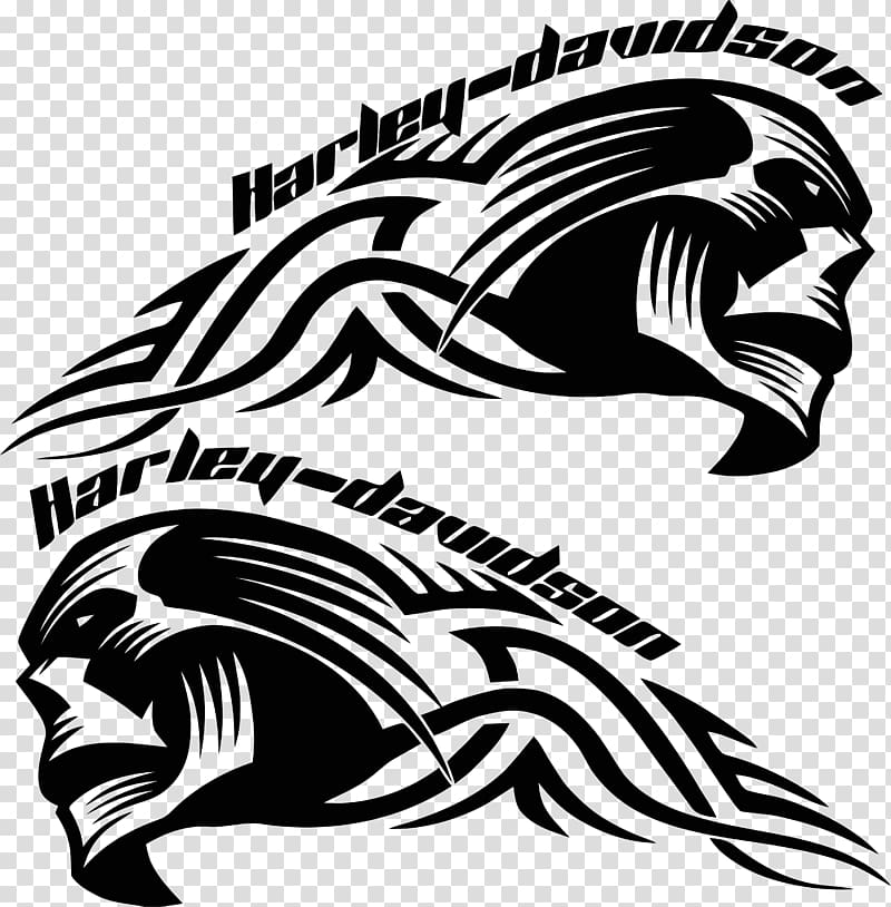Harley-Davidson Motorcycle Helmets Tattoo Decal, motorcycle transparent background PNG clipart