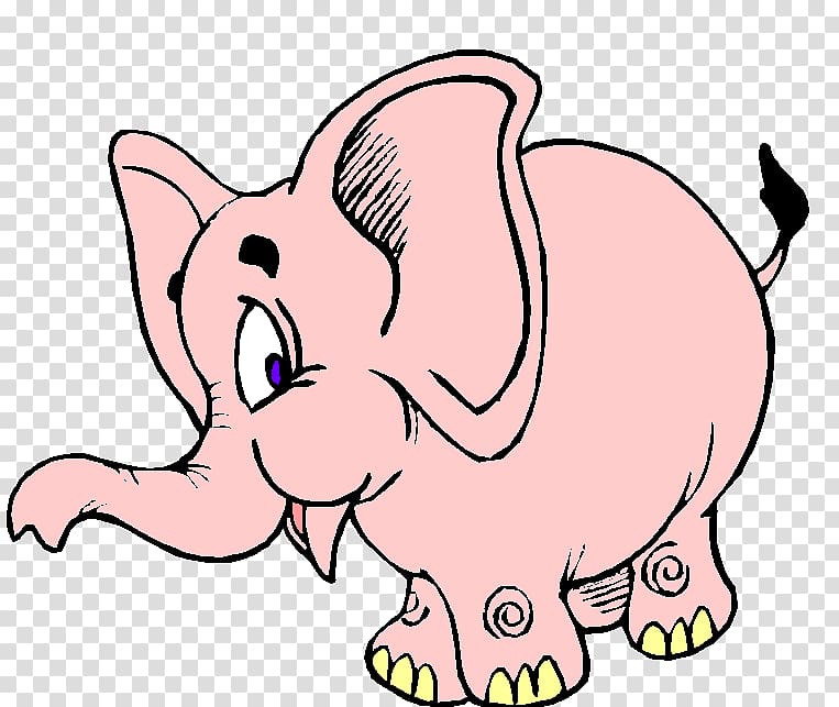 Elephantidae Seeing pink elephants Child , child transparent background PNG clipart